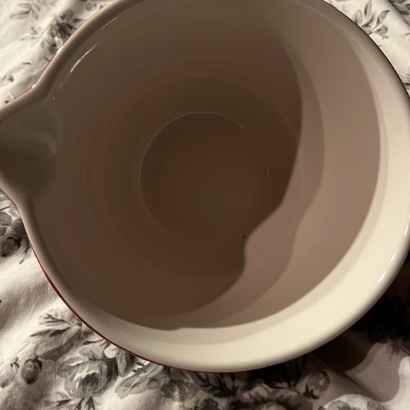 Stonewall Kitchen maroon bowl pitcher - Picture 8 of 9